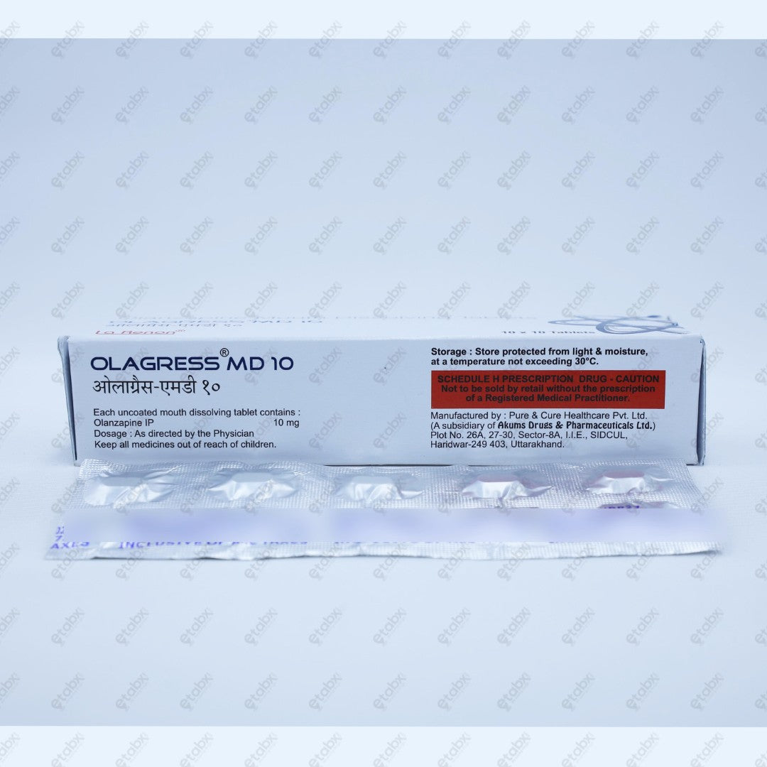 Olagress MD 10 Tablet 10's