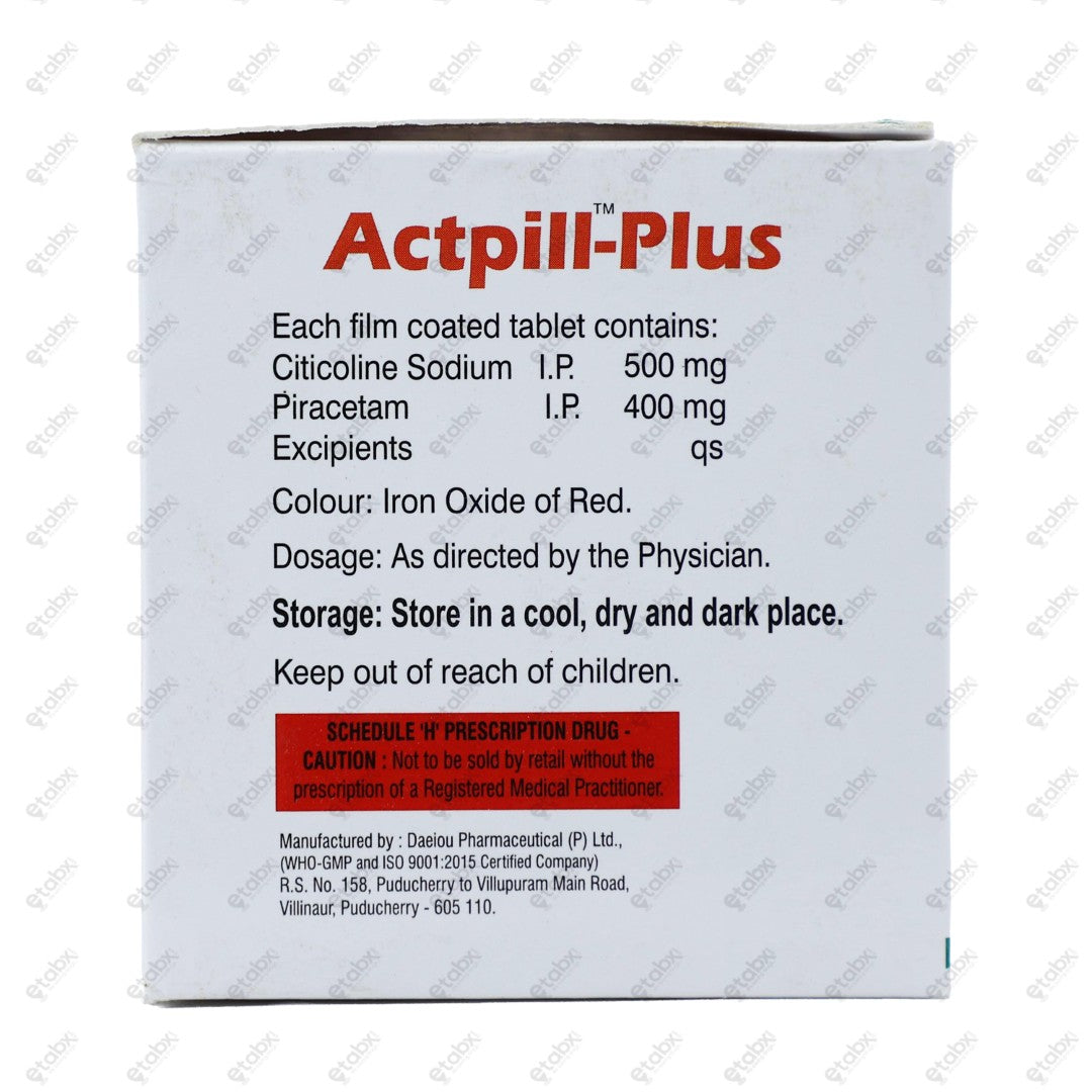 Actpill Plus Tablet 10's