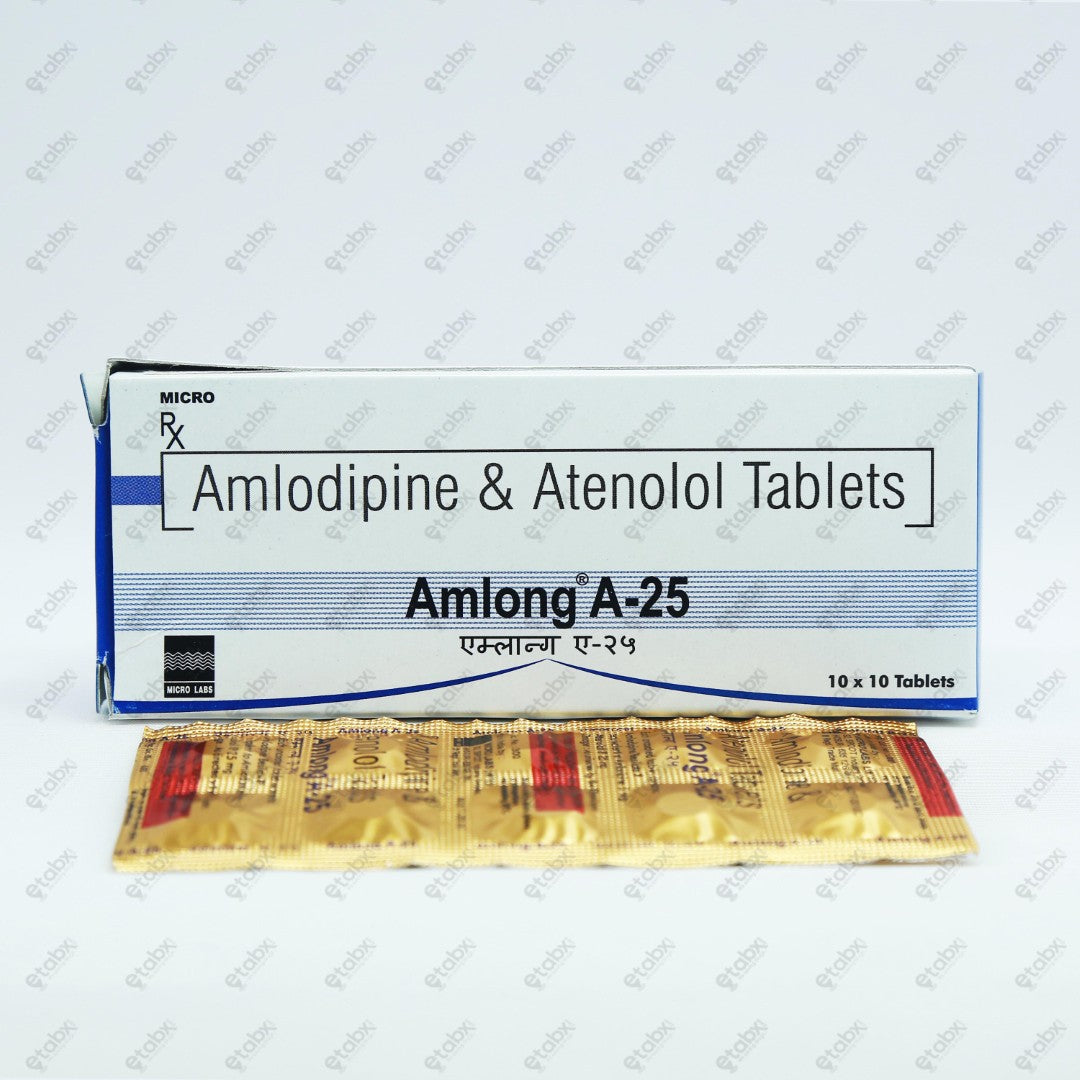 AMLONG A-25MG Tablet 10's