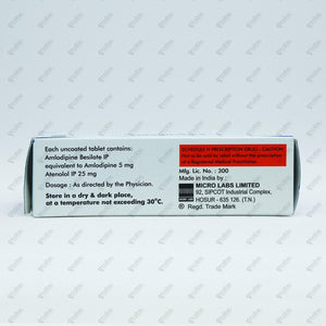 AMLONG A-25MG Tablet 10's