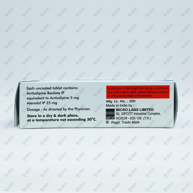 AMLONG A-25MG Tablet 10's