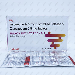 PRAXOHENZ CZ 12.5/0.5 Tablet 15's