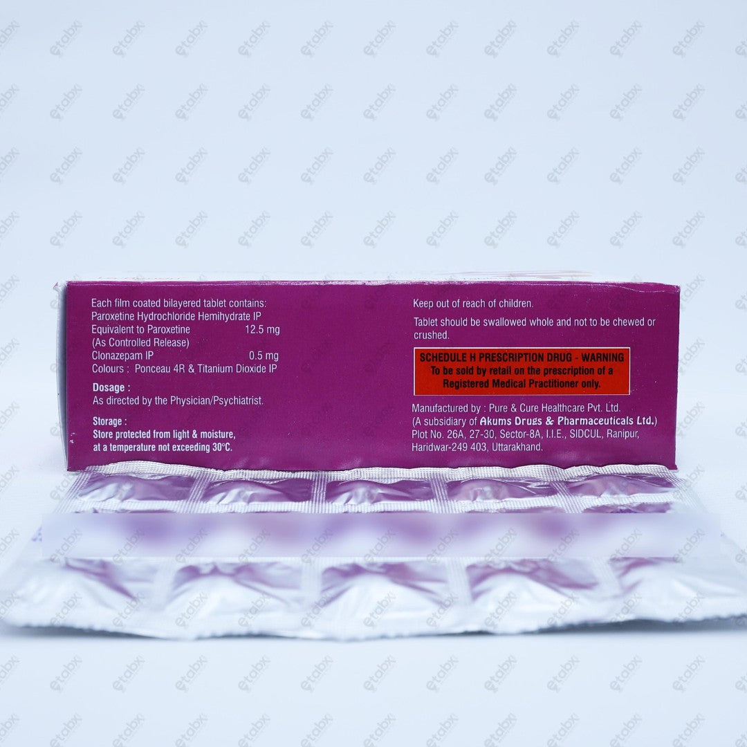 PRAXOHENZ CZ 12.5/0.5 Tablet 15's