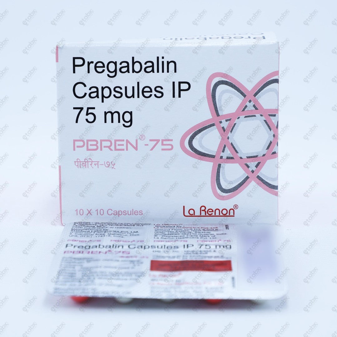 Pbren 75mg Capsule 10's