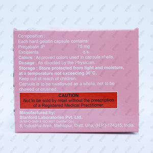 Pbren 75mg Capsule 10's