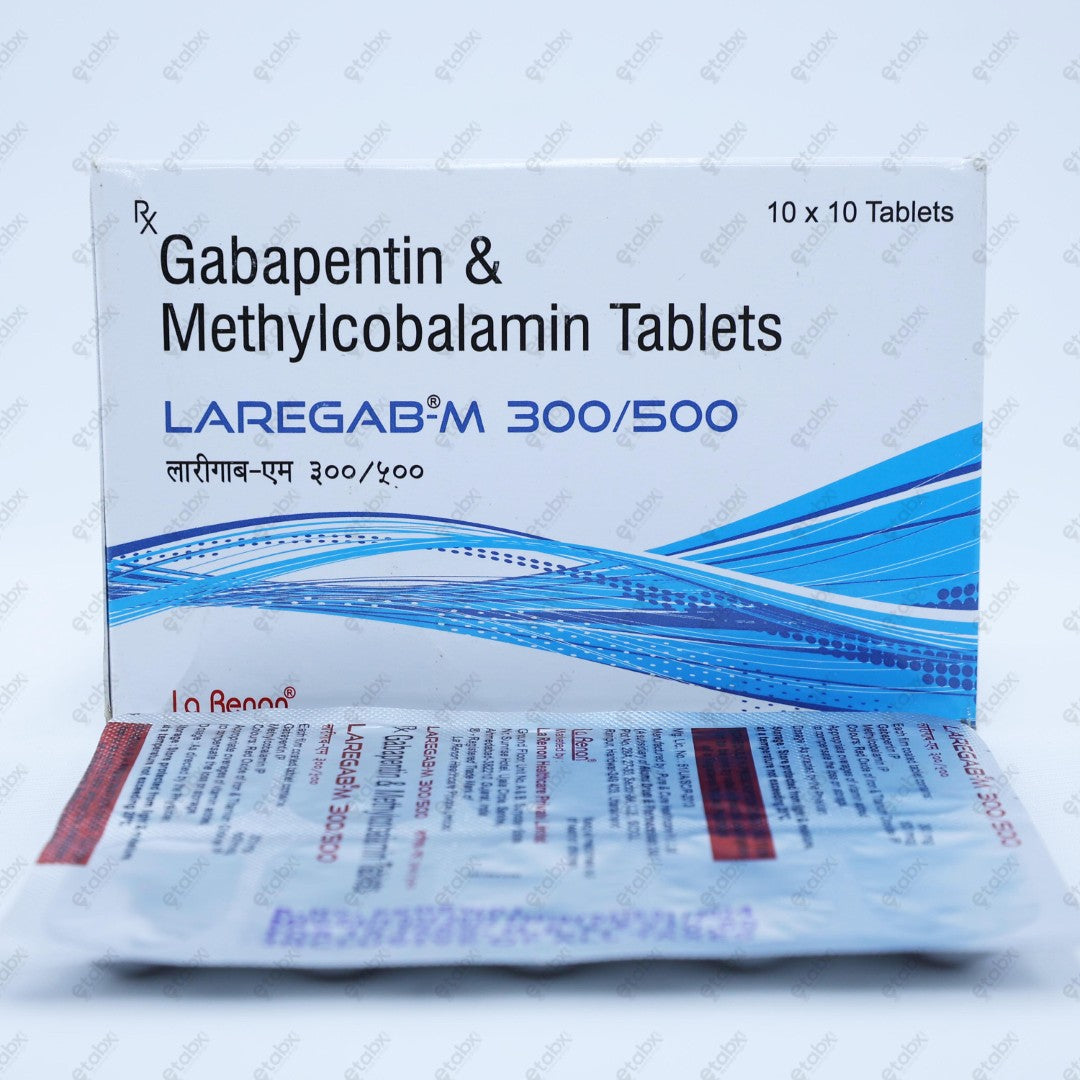 Laregab M 300/500 Tablets 10's