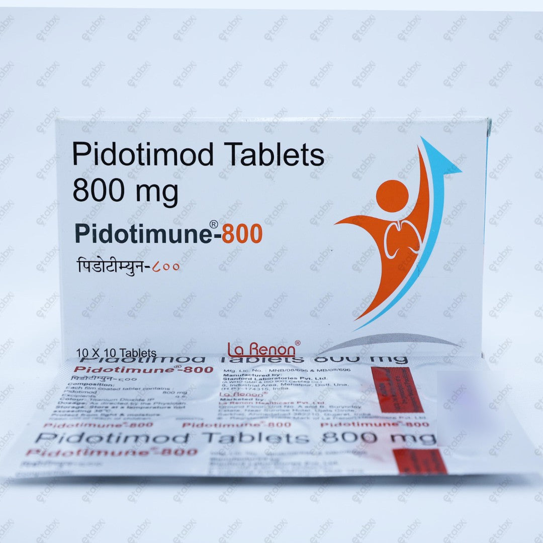 Pidotimune 800 Tablets 10s