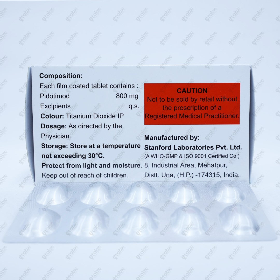 Pidotimune 800 Tablets 10s