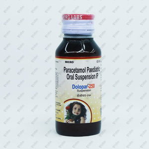 Dolopar Suspension 250mg 60ml