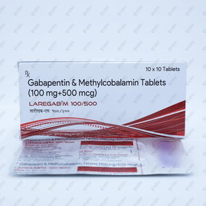 Laregab M 100/500 Tablets 10's