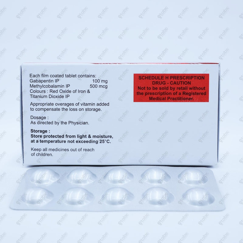 Laregab M 100/500 Tablets 10's
