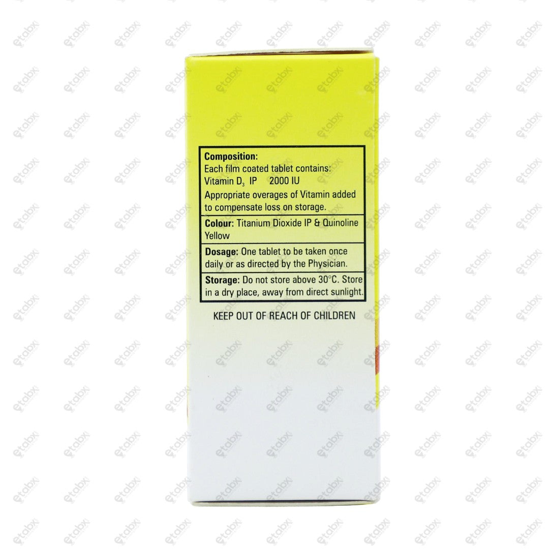 Jusdee 2000 Tablets 10's