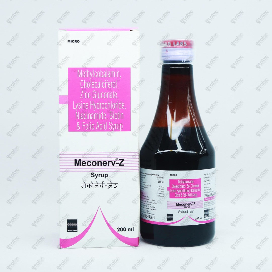 Meconerv Z Syrup 200ml