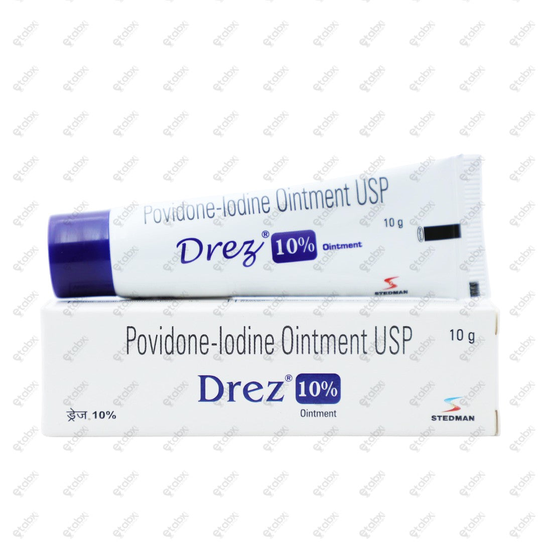 Drez 10% Ointment 10gm