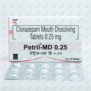 PETRIL MD 0.25 Tablet 15's