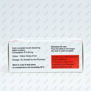 PETRIL MD 0.25 Tablet 15's