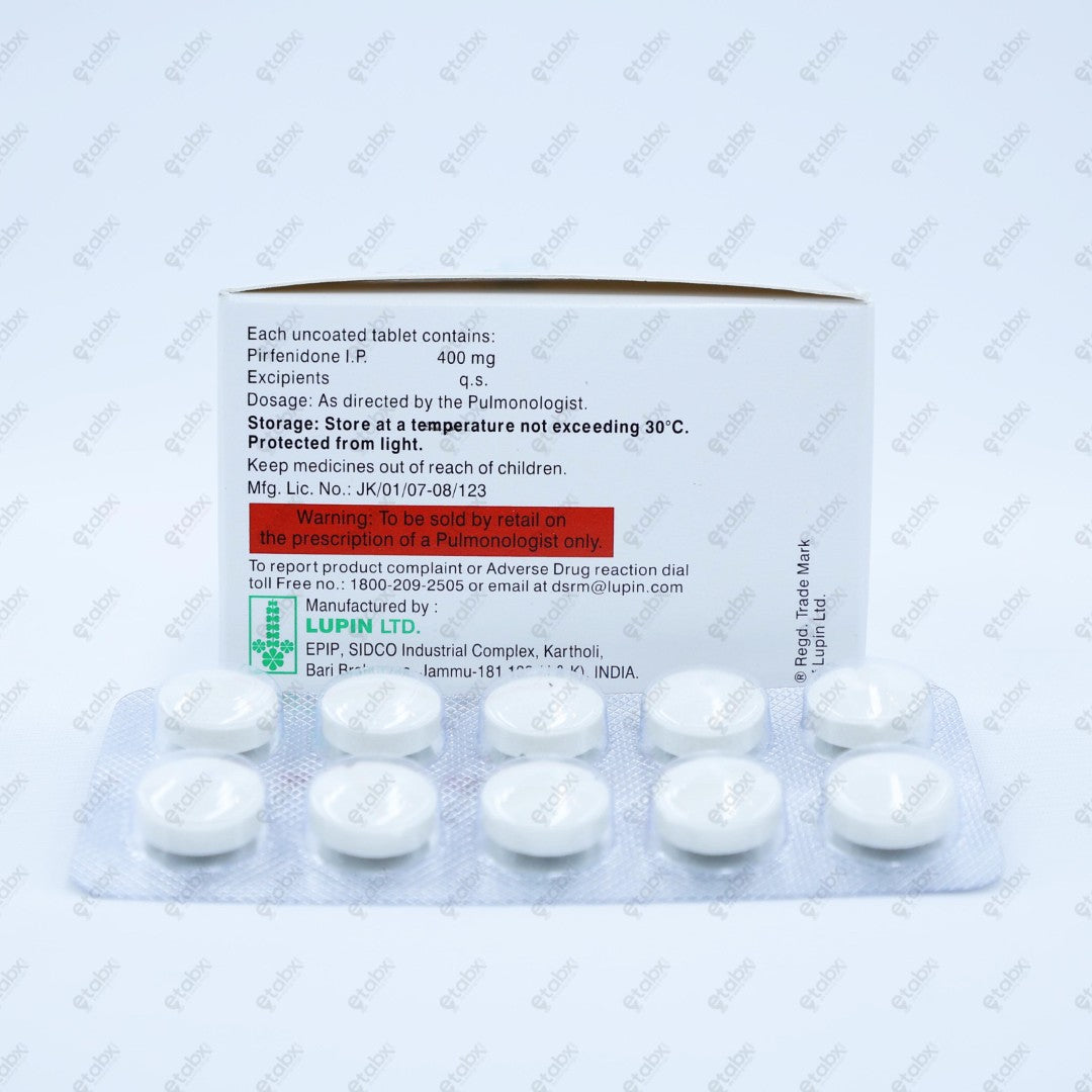FIBRODONE 400mg Tablet 10's