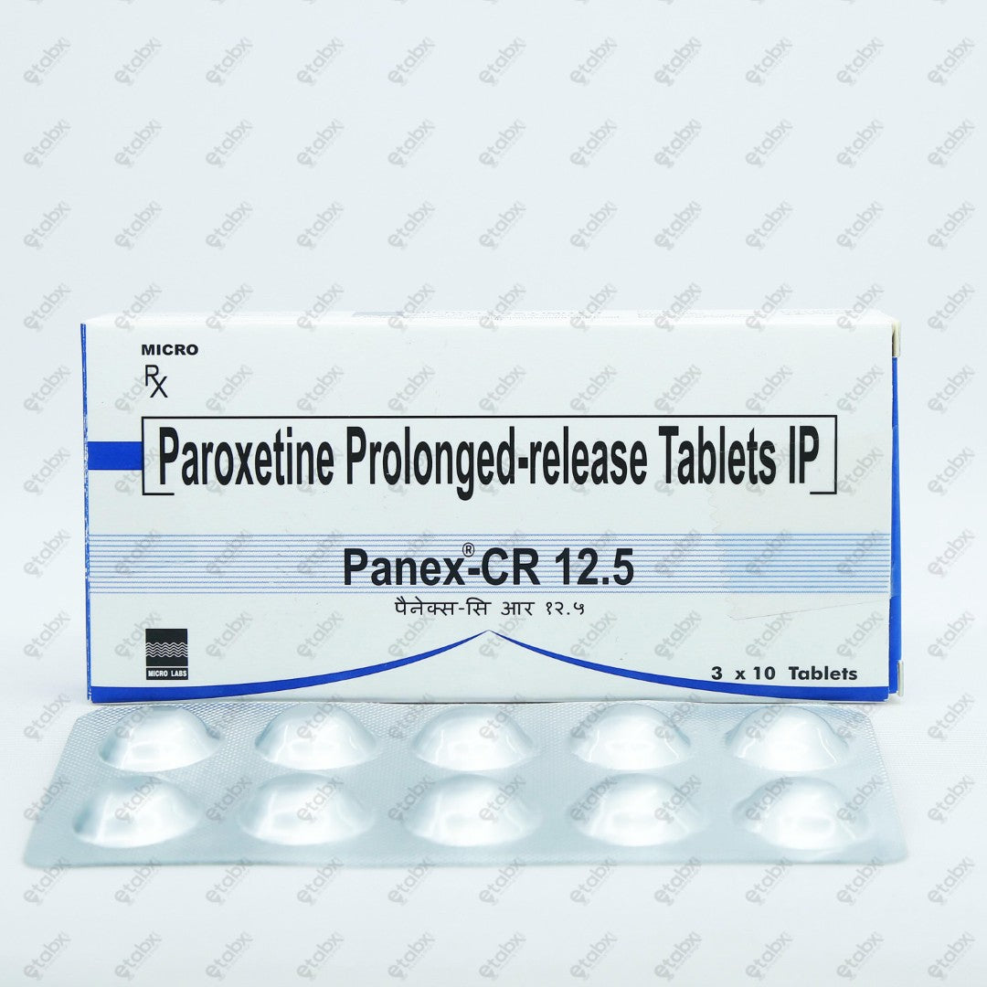 Panex CR 12.5mg Tablet 10's