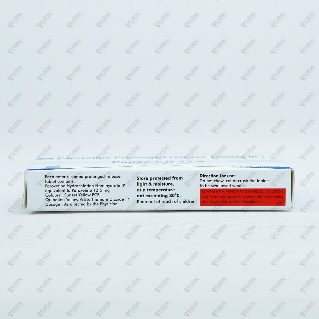 Panex CR 12.5mg Tablet 10's