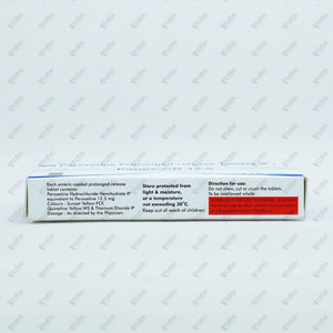 Panex CR 12.5mg Tablet 10's