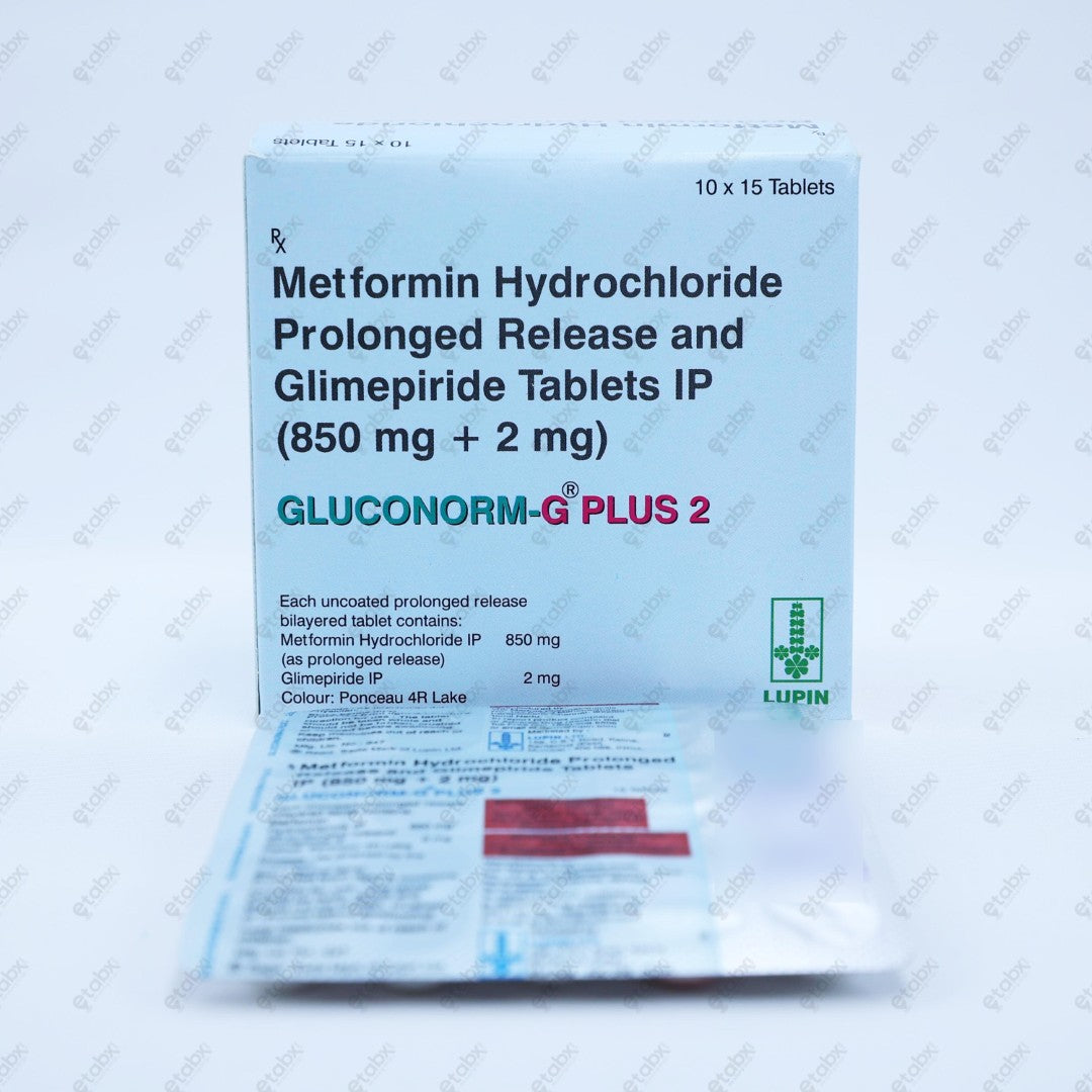 Gluconorm G Plus 2mg Tablet 15 Tablets