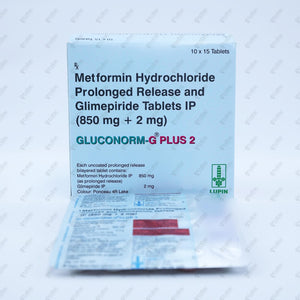Gluconorm G Plus 2mg Tablet 15 Tablets