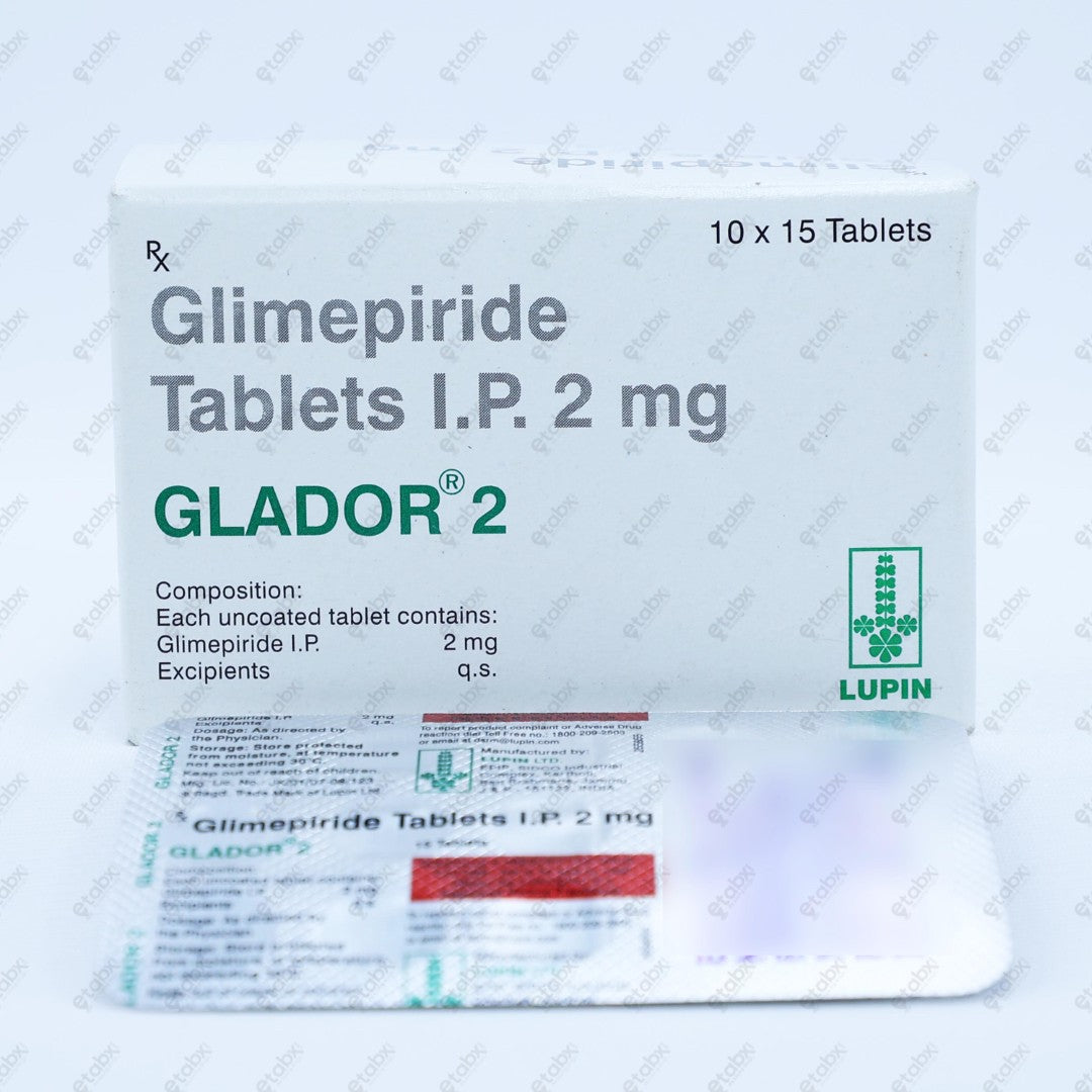 Glador 2mg Tablet 15's