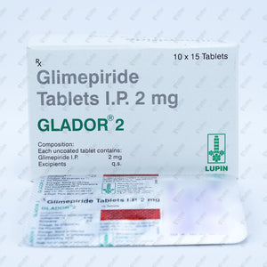 Glador 2mg Tablet 15's