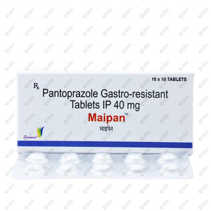 Maipan 40mg Tablet 10's