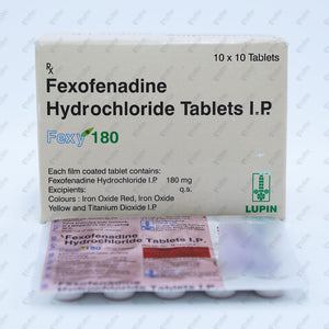 Fexy 180mg Tablet 10's