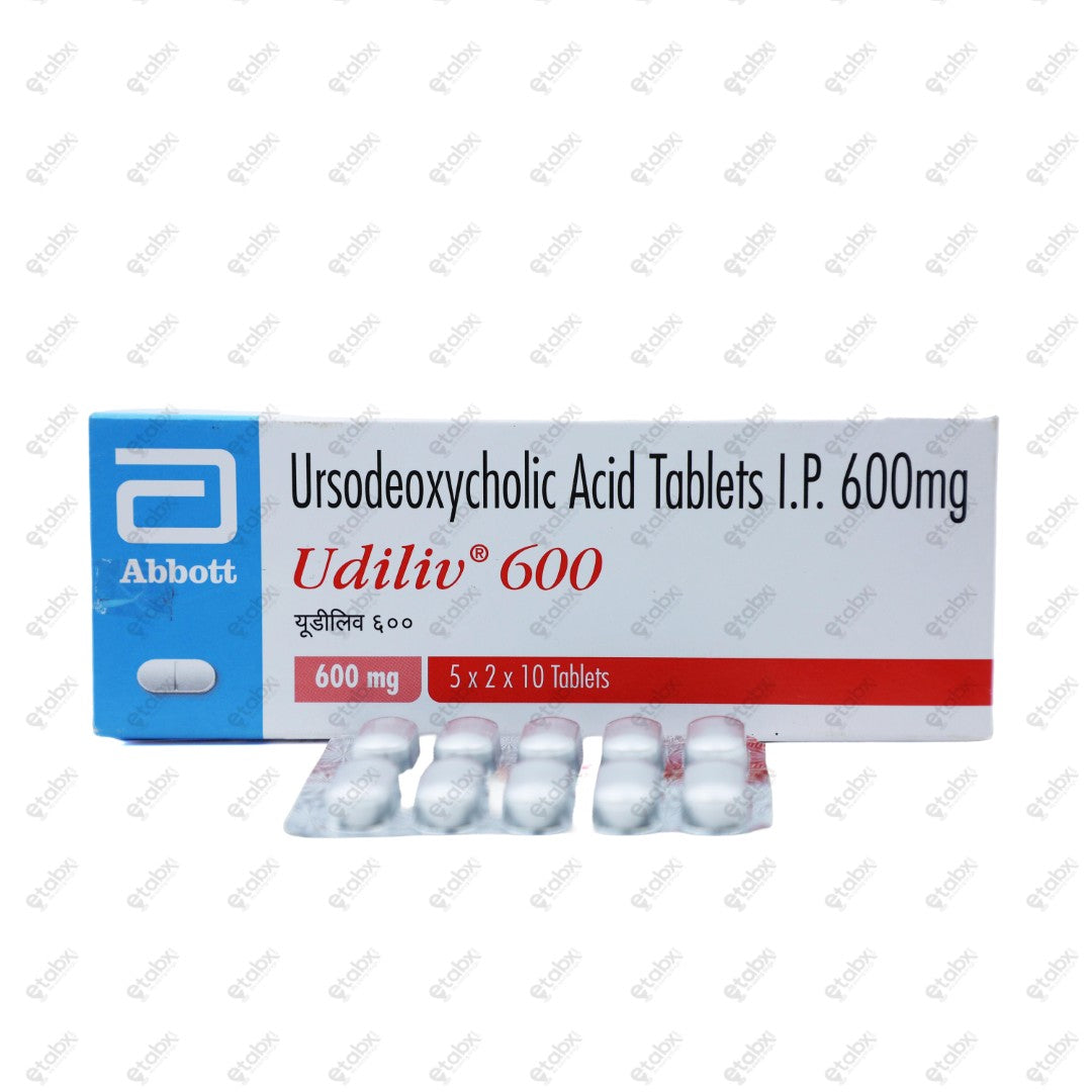 Udiliv 600mg Tablet 10's