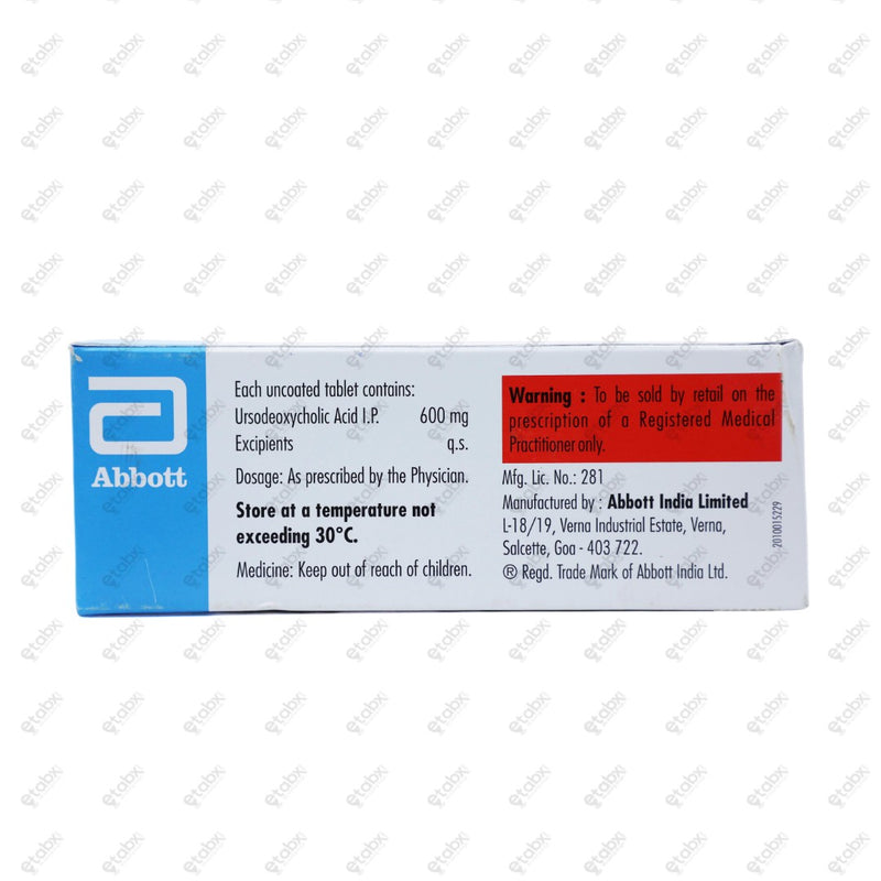 Udiliv 600mg Tablet 10's