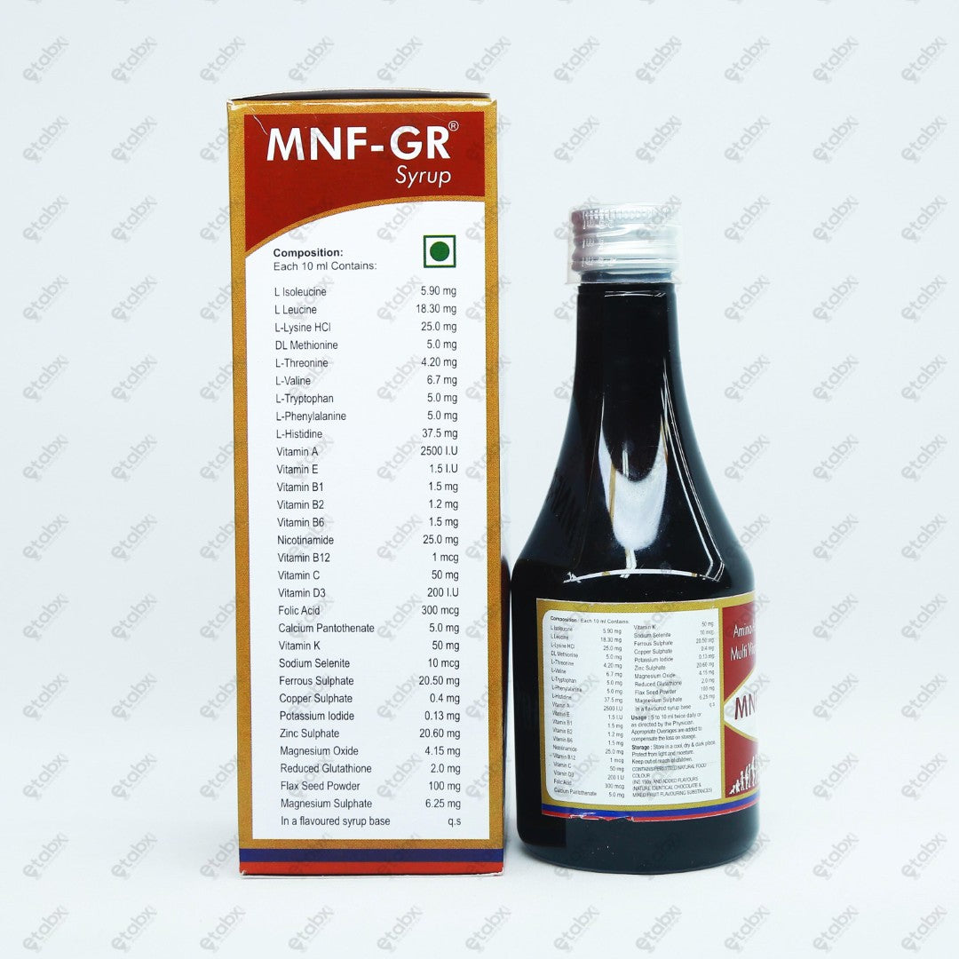MNF GR Syrup 200ML