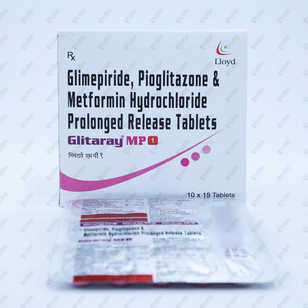 Glitaray MP1 Tablet 15's