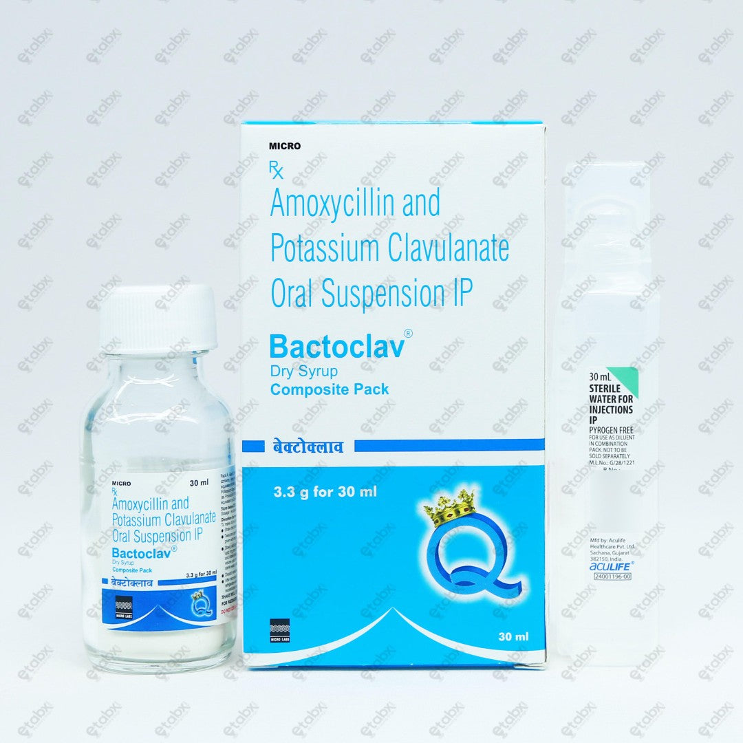 Bactoclav Dry Syrup 30ml