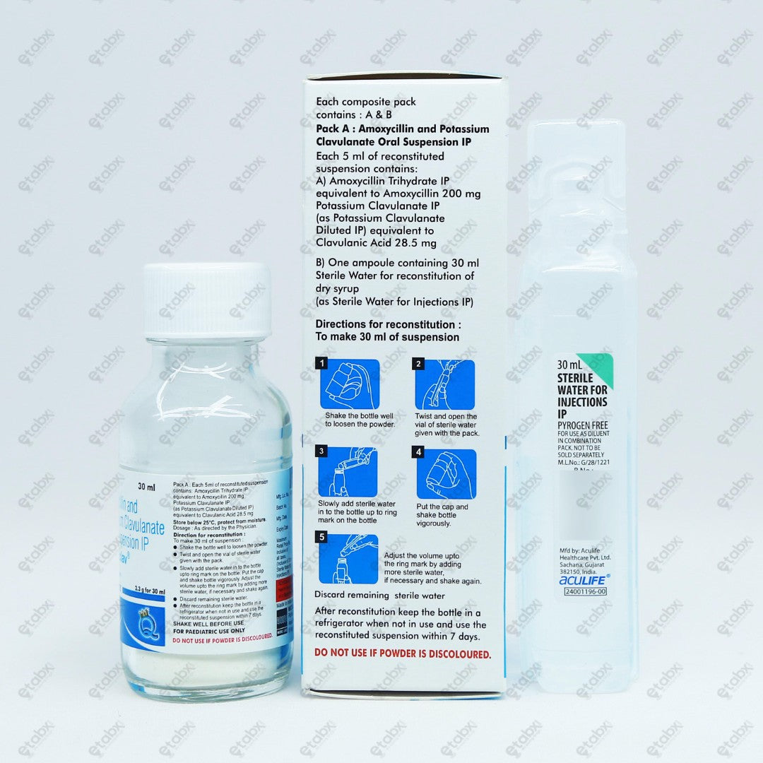 Bactoclav Dry Syrup 30ml