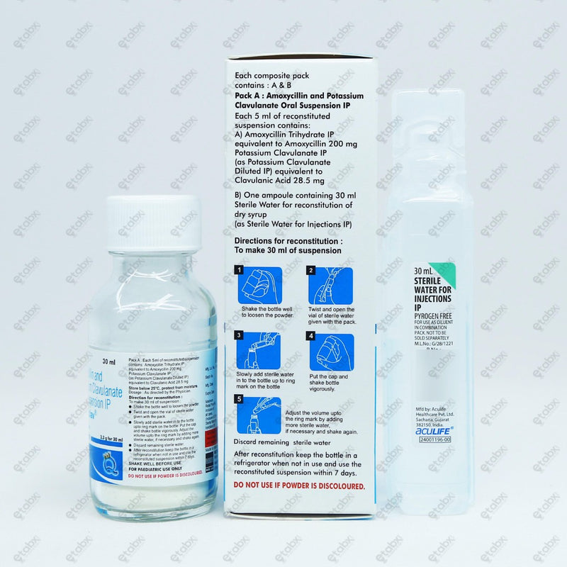 Bactoclav Dry Syrup 30ml