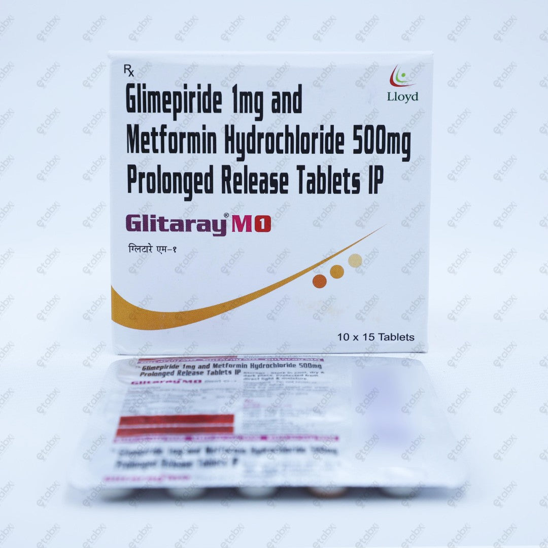 Glitaray M1 Tablet 15's