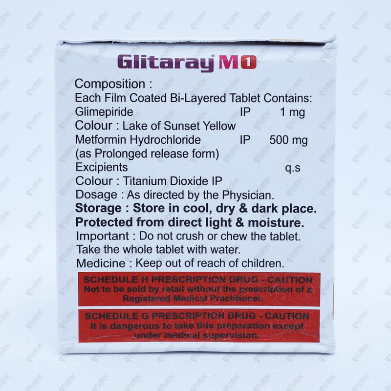 Glitaray M1 Tablet 15's