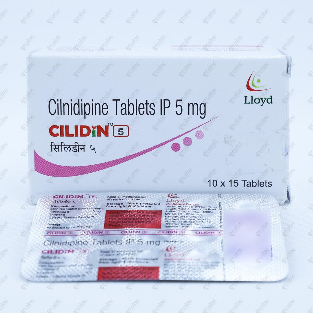 Cilidin 5mg Tablet 15's