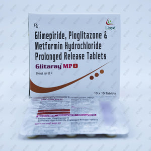 Glitaray MP2 Tablet 15's