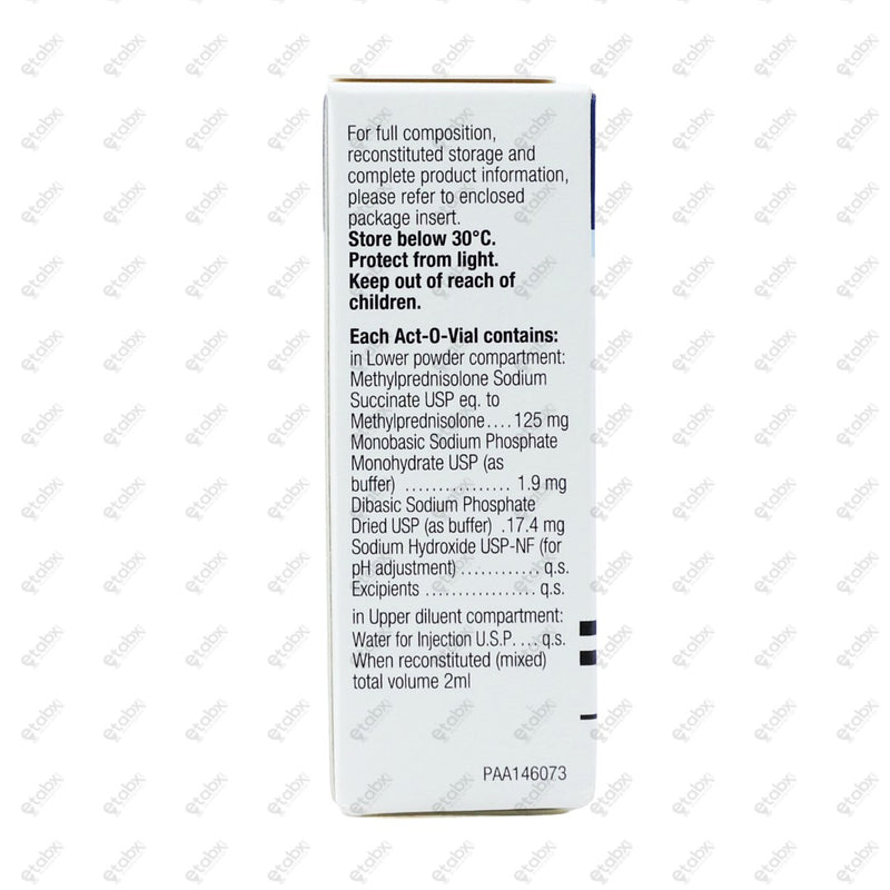 Solu Medrol 125mg Injection