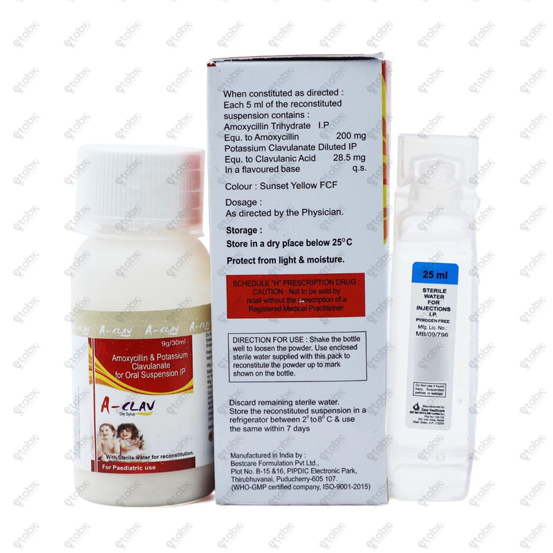 A Clav Dry Syrup 30ml