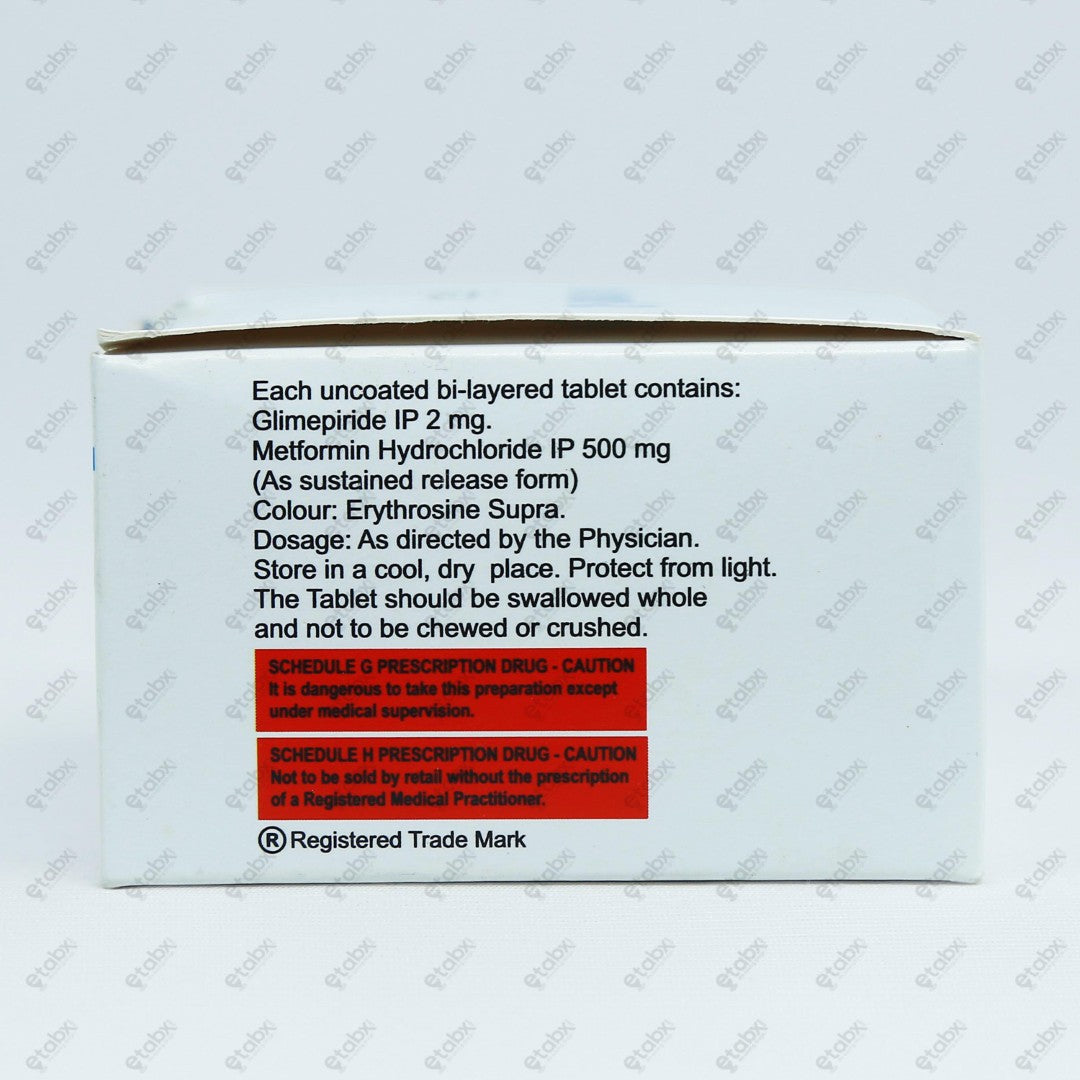 Secremet 2mg Tablet 10's