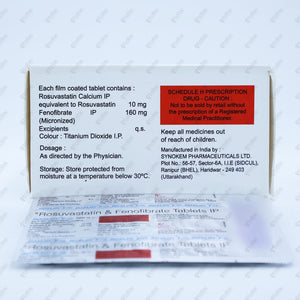 Rosloy F 10 Tablets 15's