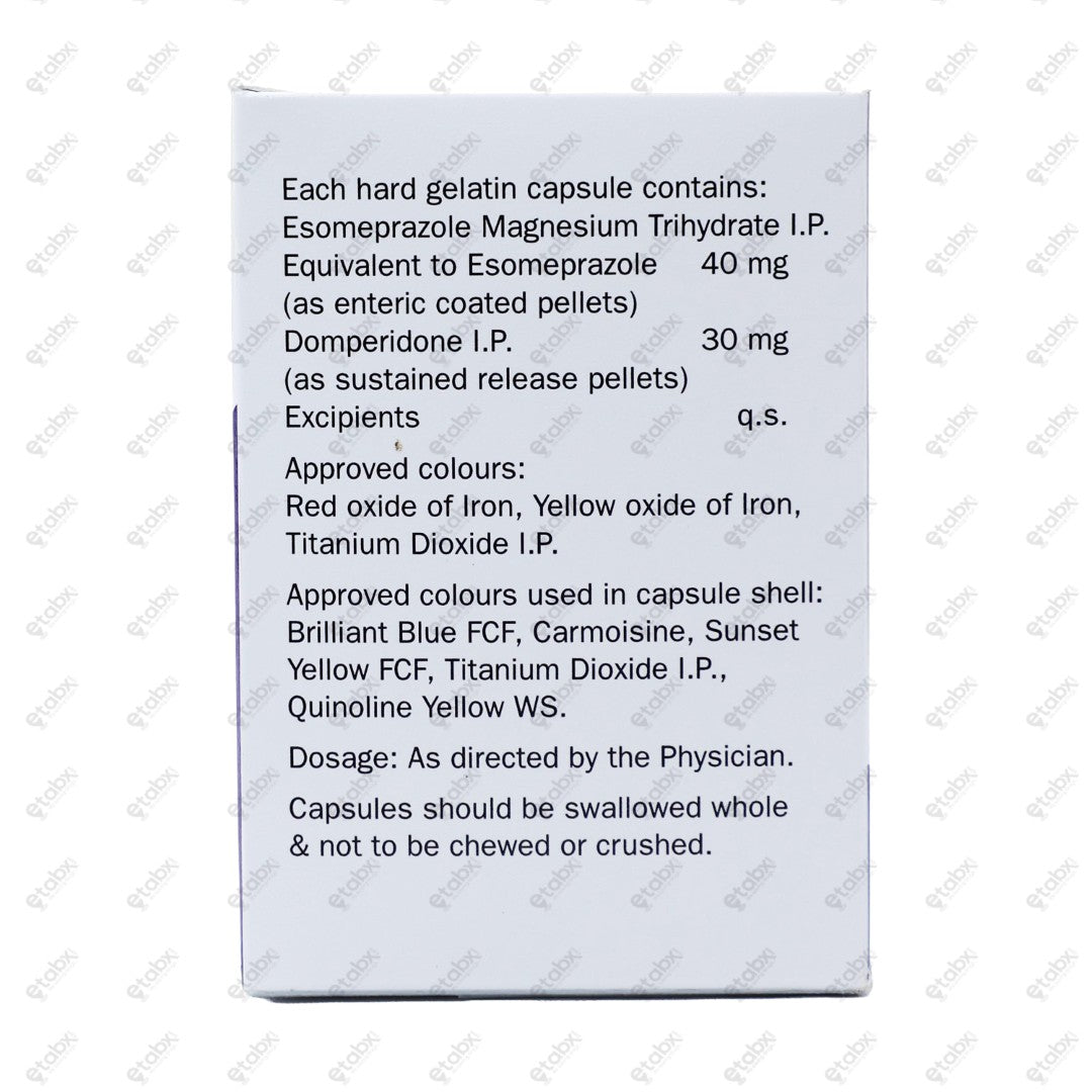 Neksium D 40/30mg Capsule 10