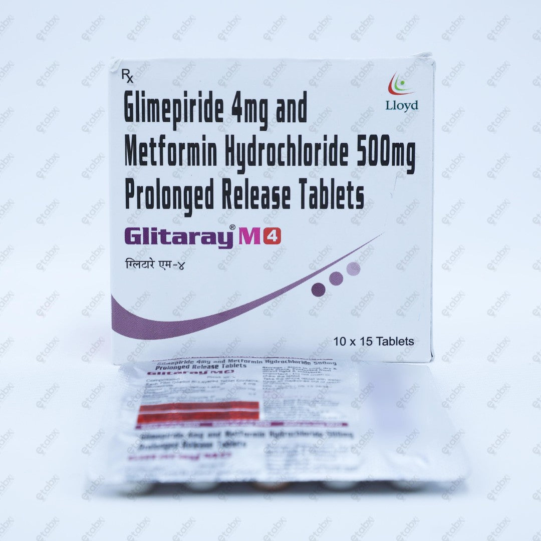 Glitaray M4 Tablets 15'S
