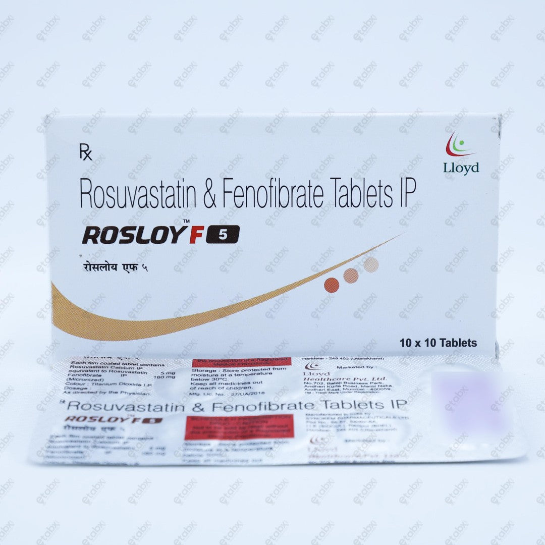 ROSLOY F 5 Tablet 10's