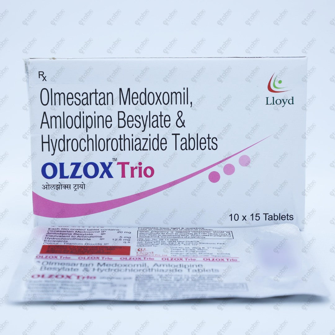 Olzox Trio Tablet 15's