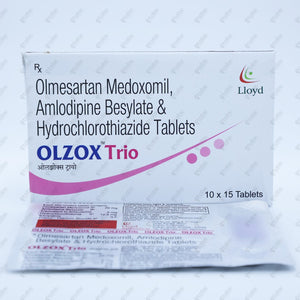 Olzox Trio Tablet 15's
